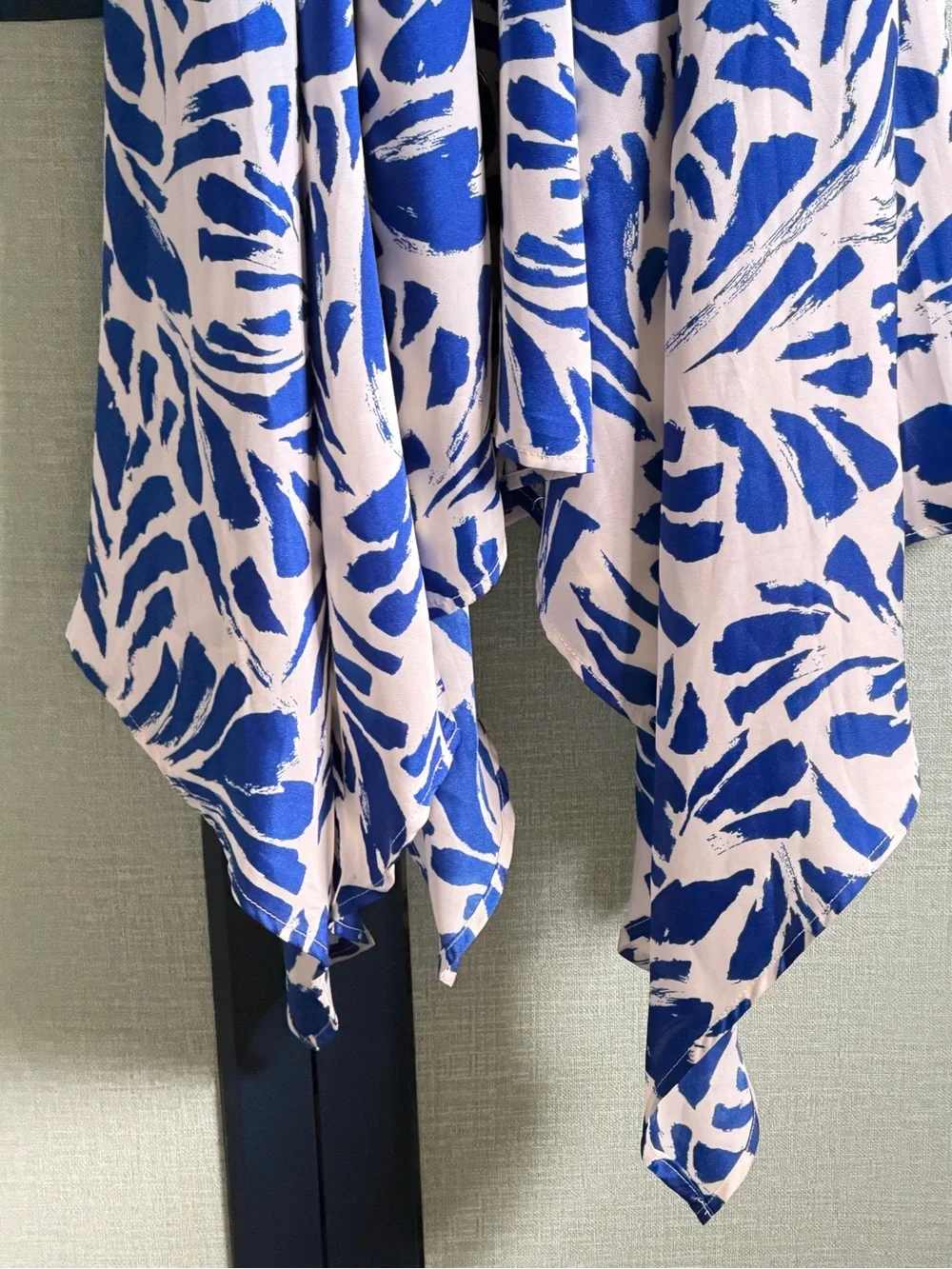 Alexis for Target Botanical Tie Strap Asymmetrical Hem Sun Dress, Size S NWT